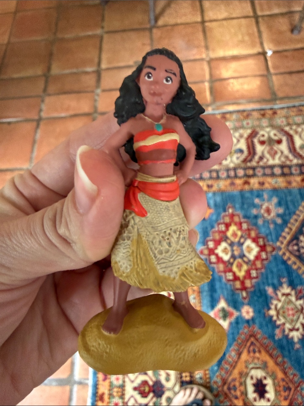 Tonies Moana Play Figure - Red and Gold Figurine for Kids